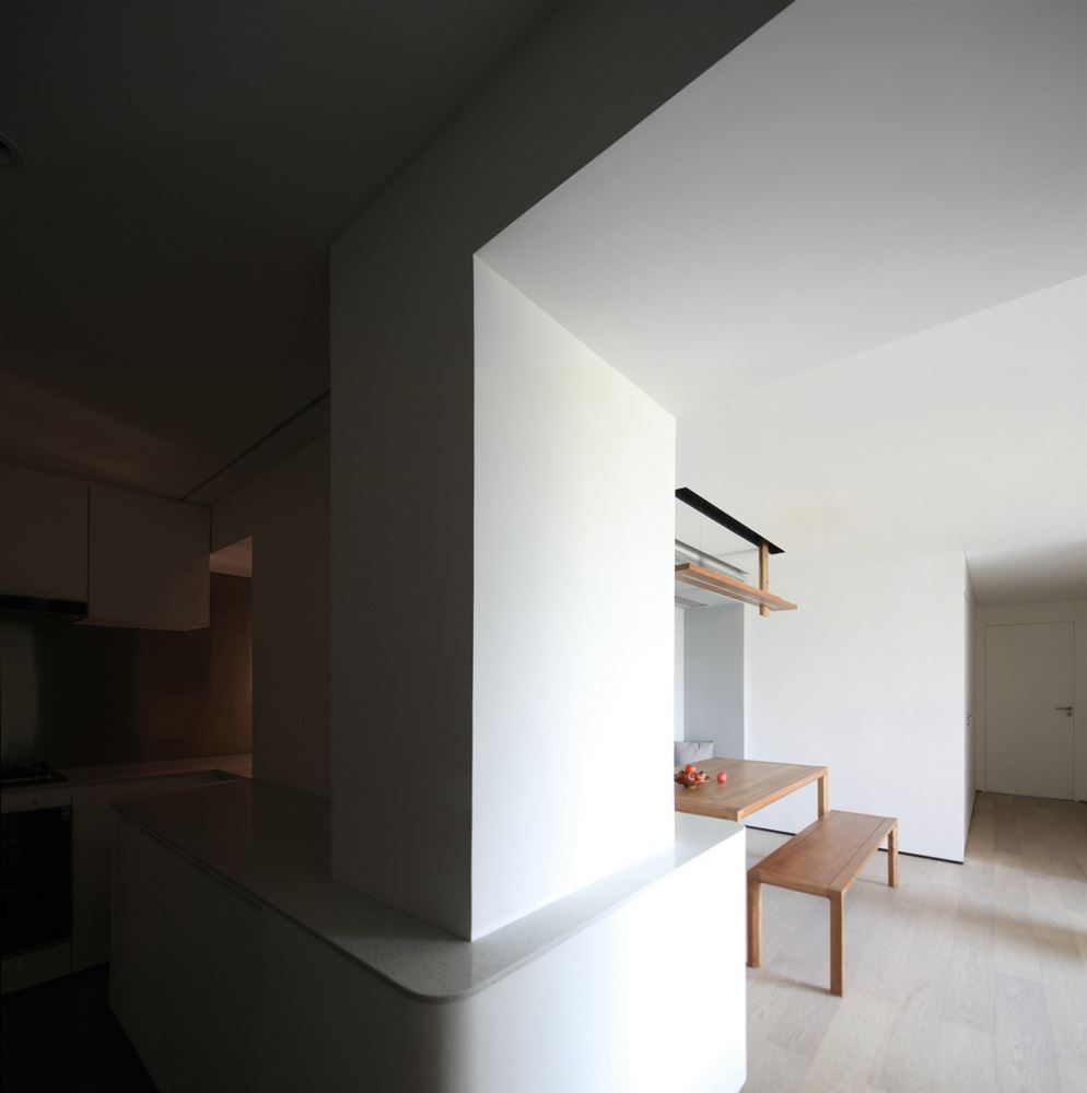 南昌室内装修龙湖春江名城128平方米三居-现代极简风格室内设计家装案例
